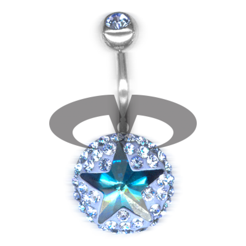 Cristal Classique Étoile Titane 02