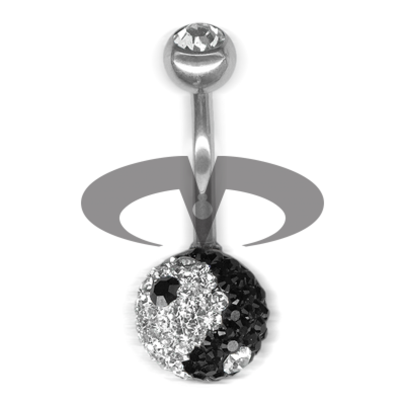 Cristal Yin Yang Titane 01
