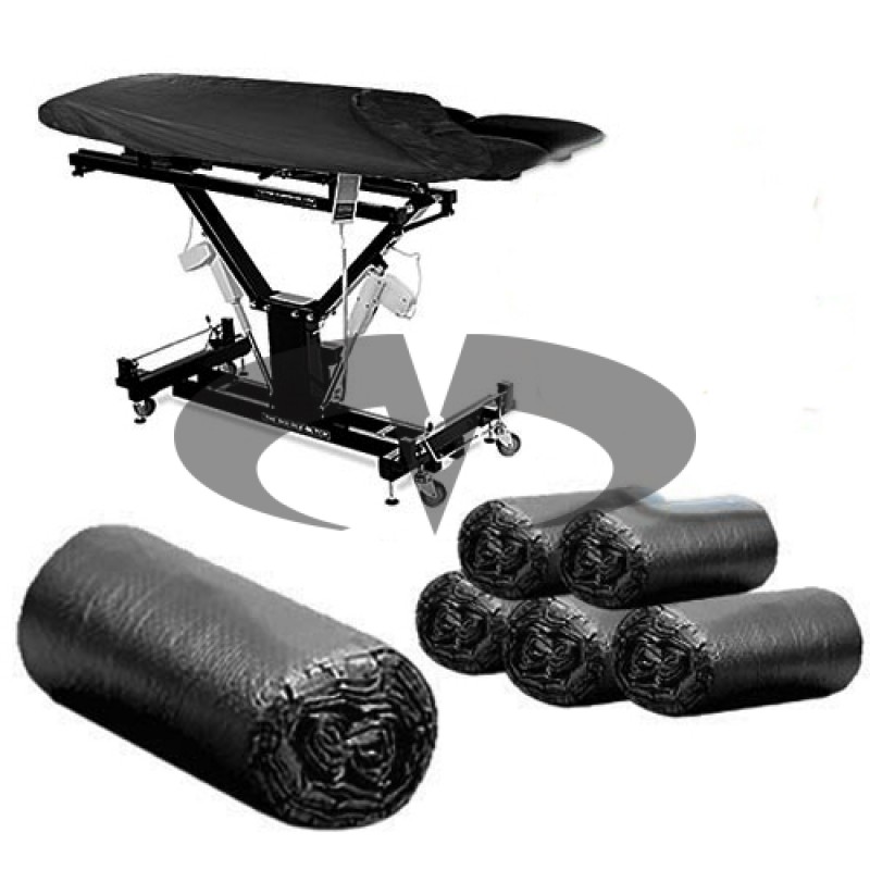 Coprilettino Elastico in Polietilene Nero