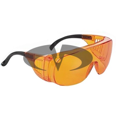 Protective Glasses Light Orange-Occhiali Light Orange sovraocchiale protettivo