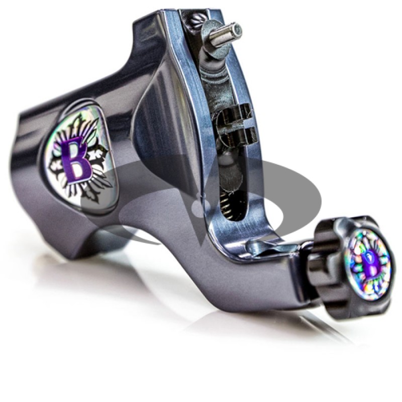 Bishop Rotary Tattoo Machine Gun Metal - Gray