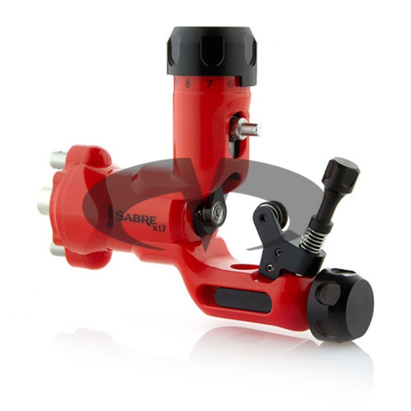 Sabre Tattoo Machine X17 Signal Red
