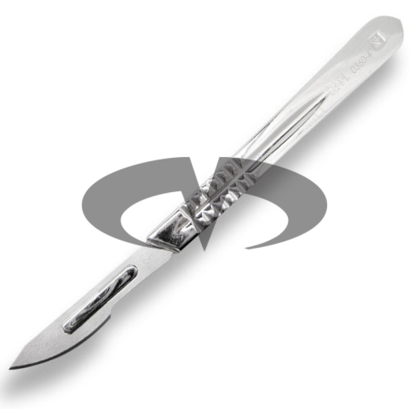 Manche de scalpel plat n4 - manche de scalpel plat