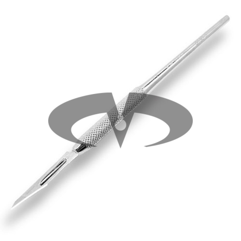 Rounded Scalpel Handle - manico bisturi arrotondato