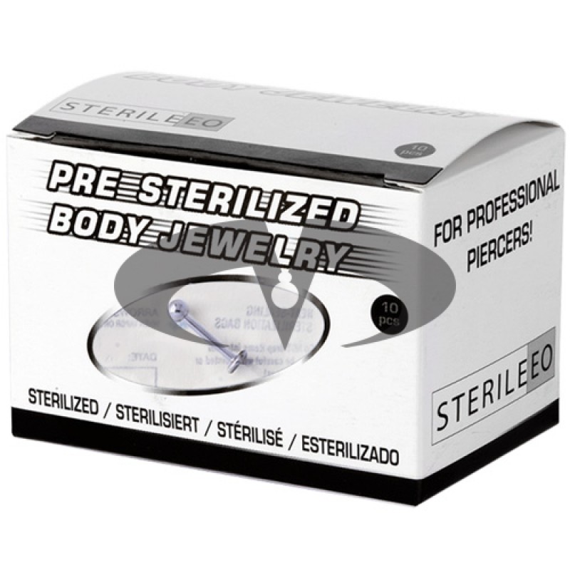 Micro Labret in titanium pre-sterilized